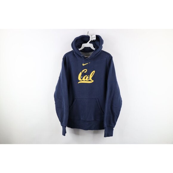 Vtg Nike Mens S Travis Scott Center Swoosh University California Berkeley Hoodie - Picture 1 of 11